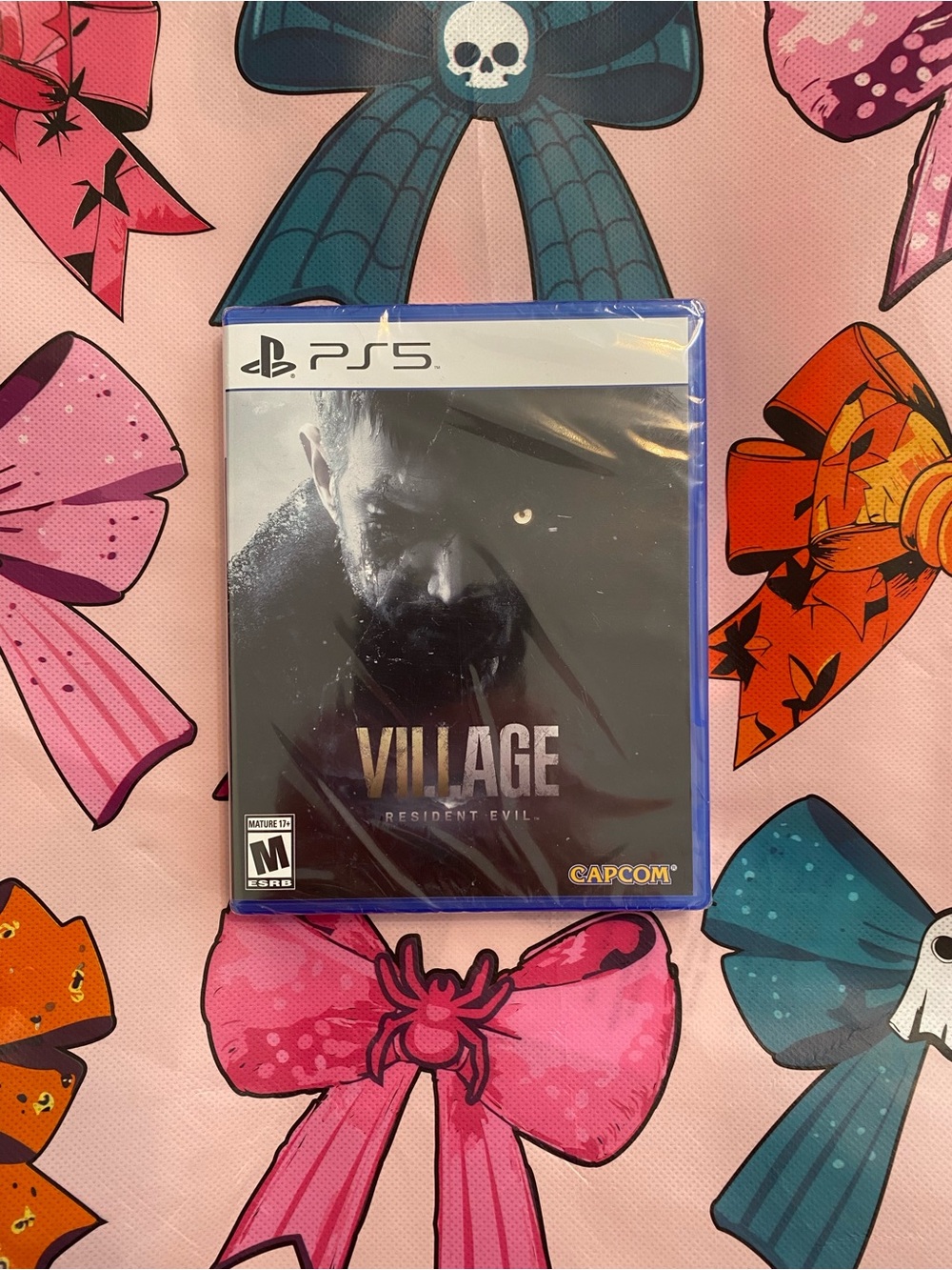 Capcom Village (Resident Evil) for PS5 - Black Cover new never been opened